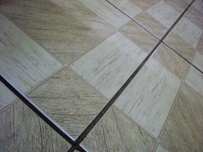 Background brick floor
