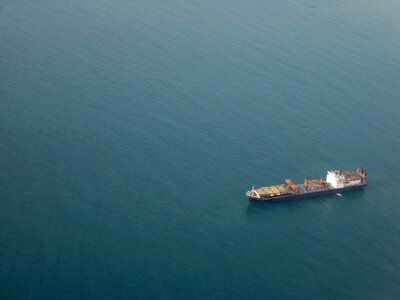 Water ship tanker photo