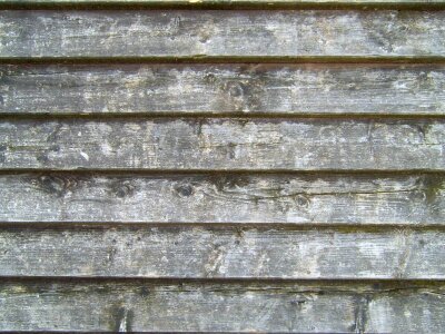 Ancient lumber wall