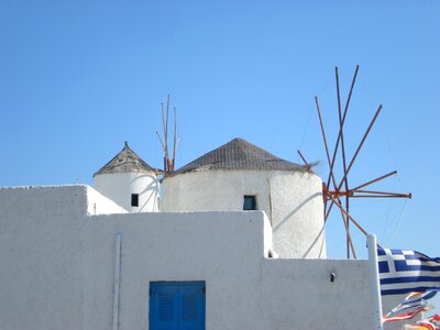 Greece marine windmill