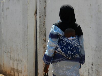Street women child