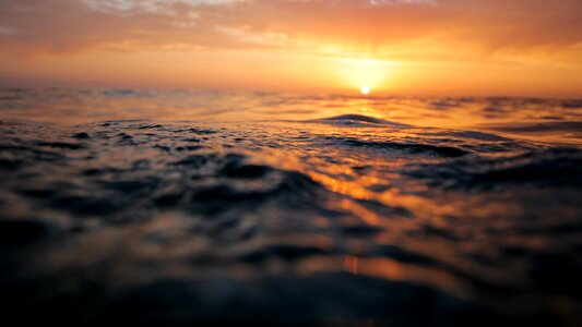 Waves sea water