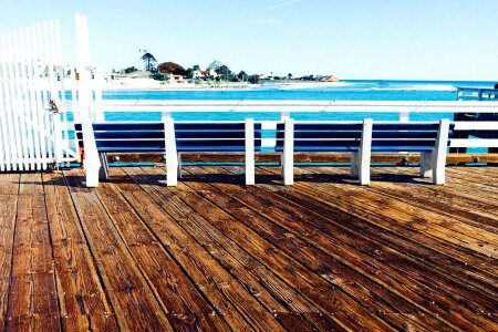 Beach chair landscape