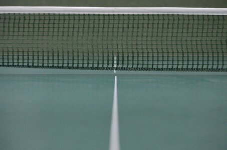 Table tennis net ping-pong table sport photo