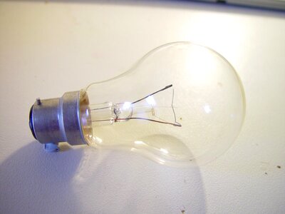 Bayonet bulb clear