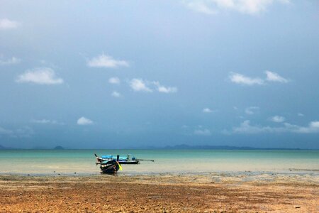 Beach boat coast