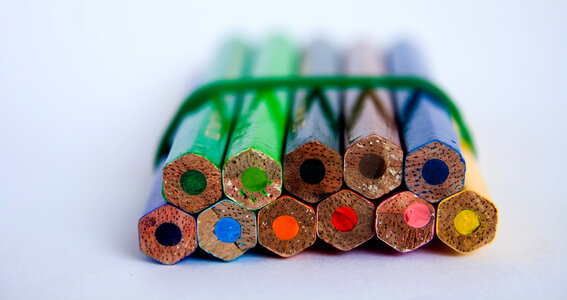 Colored Pencils Back photo