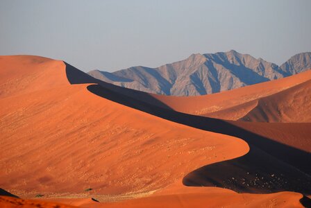 Landscape desert namibia photo