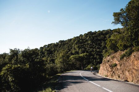 Country Road Cyclist