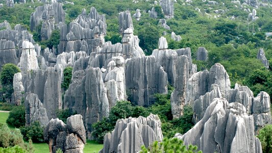China kunming stone forest