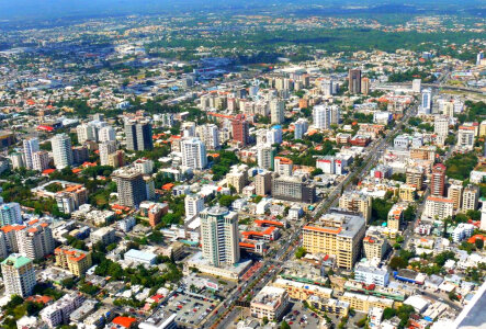Metropolitan Cityscape in Santo Domingo photo