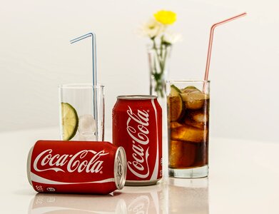 Coke soda summertime photo