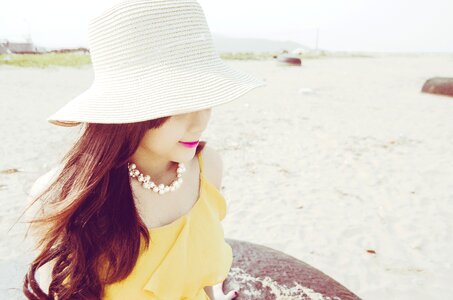 Beach woman female