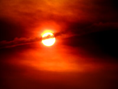 Dusk dawn sky