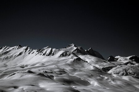 French Alps at Val-d'Isere, France