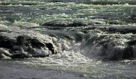 Nature stream cold photo