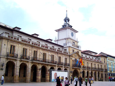Oviedo's City Hall in Spain photo
