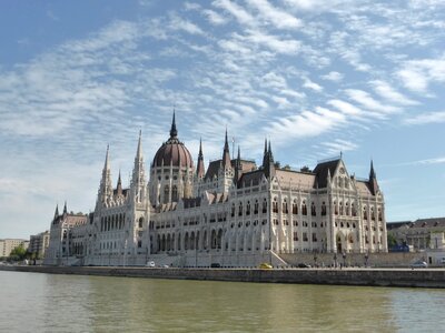 Budapest parliament danube photo