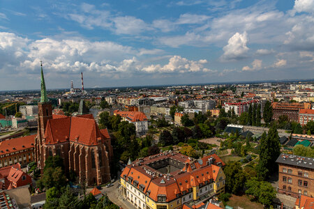 View of the Church of the Holy Cross