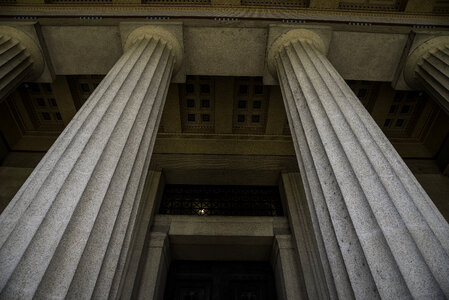 Two Giant Columns of the Parthenon, Nashville