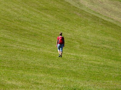 Wide infinity human photo