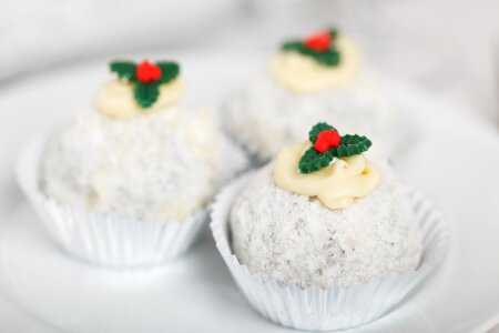 Delicious dessert festive