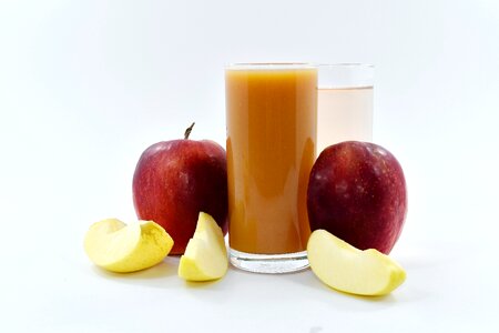 Apples beverage fresh water photo