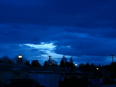 Camp city dawn