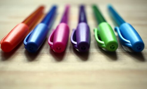 Colorful colors paint