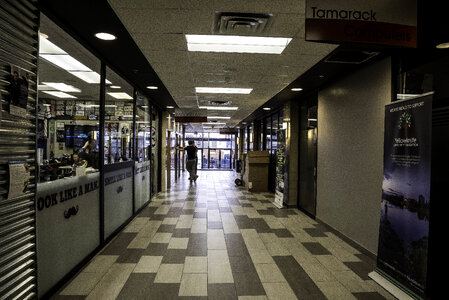 Inside of the shopping center in Yellowknife photo