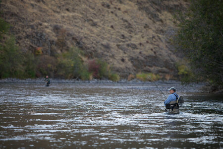 Anglers on the Yakima River