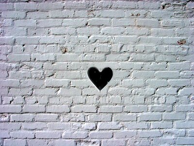 Wall heart creative