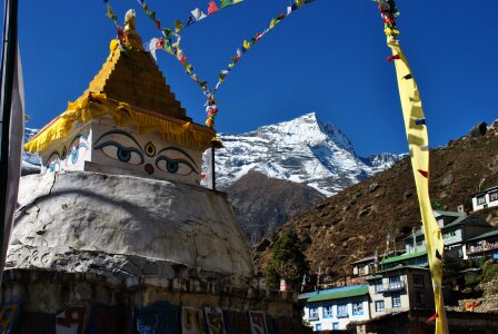 Mountain himalaya nepal photo