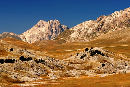Italy appennines gran sasso
