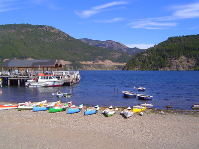 Lacar Lake Boat Dock photo