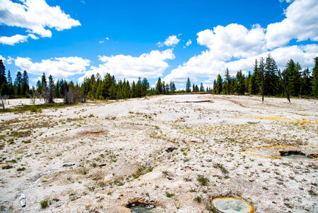 Small Pools on the Geyser Plains