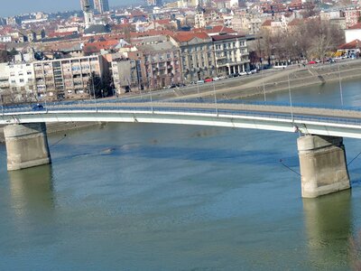 Water bridge city photo