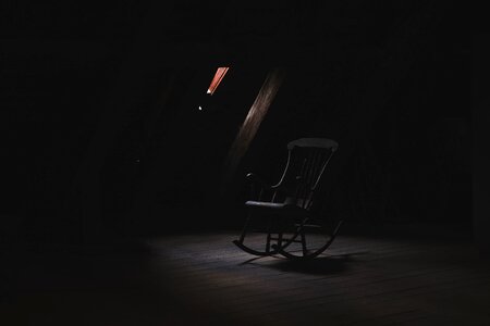 Chair dark darkness