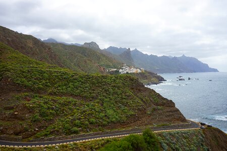 North coast sea mountains photo