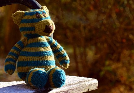 Table toy wool