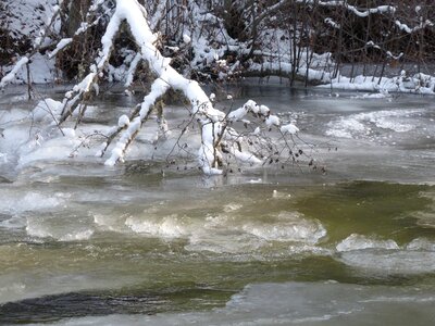 Water ice cold photo