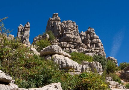 Mountains outcrops formations