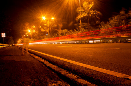 Night Street Lights photo