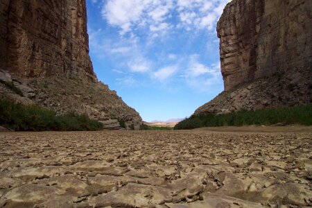 Santa Elena Canyon in Big Bend National Park photo