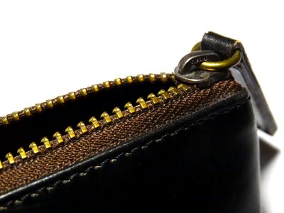 Leather connect zip