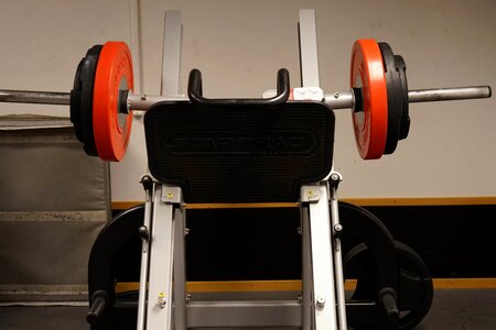 Dumbbell equipment gym photo
