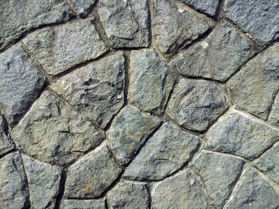 Stones granite concrete photo