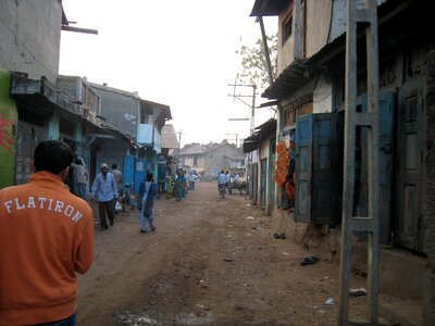 Street life in telnar India photo