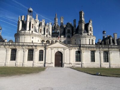 Architecture tower château de chambord