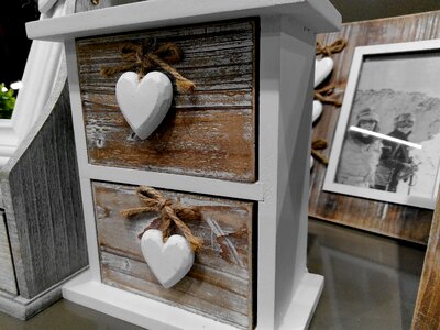 Decoration frame heart photo